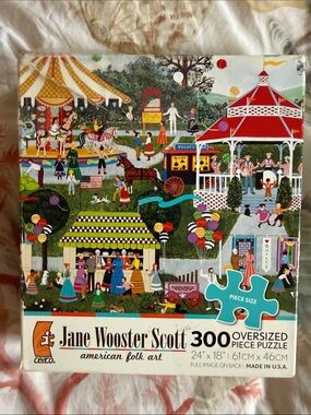 Jane Wooster Scott Oversized Puzzle — Multicolor